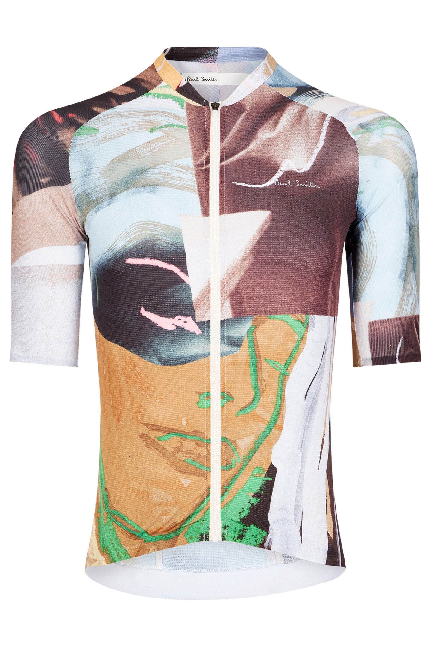 CYCLE JERSEY RACE COLLAGE MULTI COLOURED 6