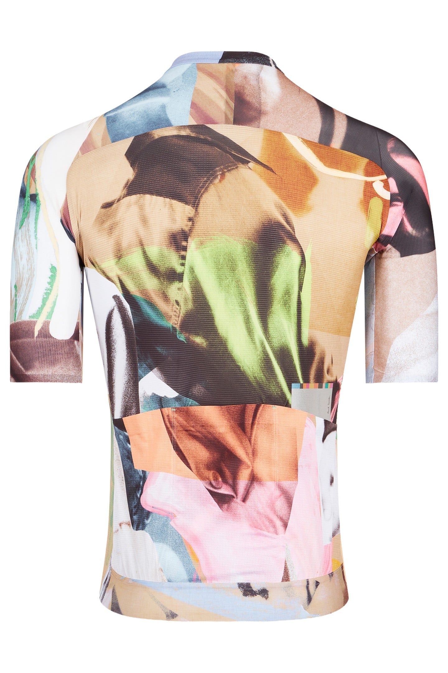 CYCLE JERSEY RACE COLLAGE MULTI COLOURED 7