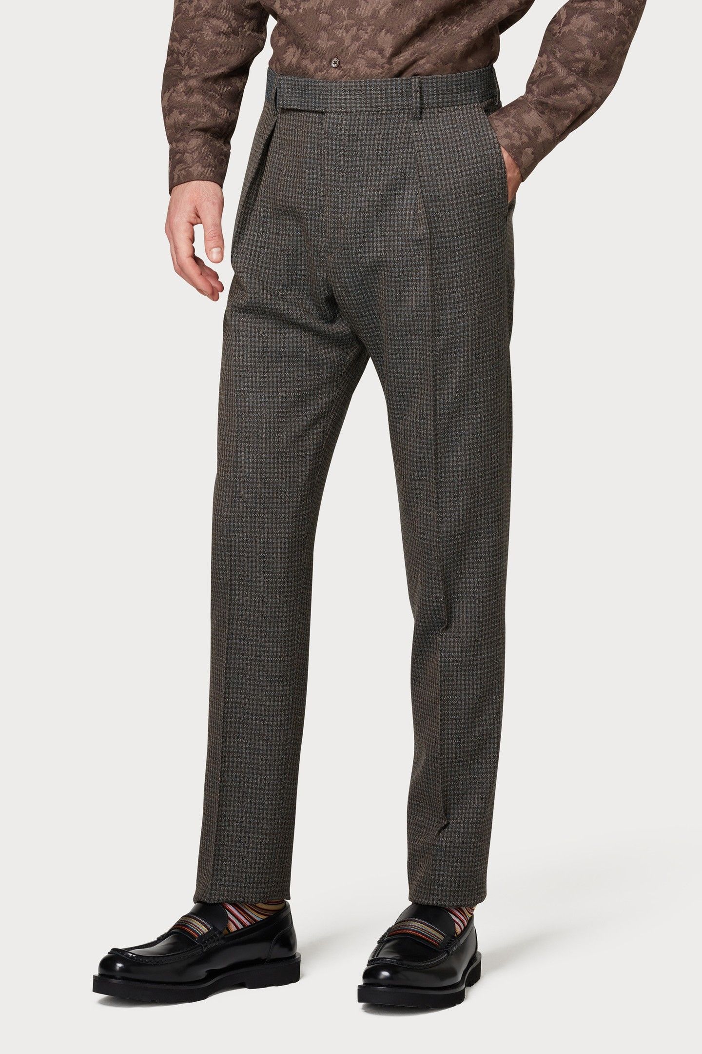 MENS TROUSER PETROL GREEN 4