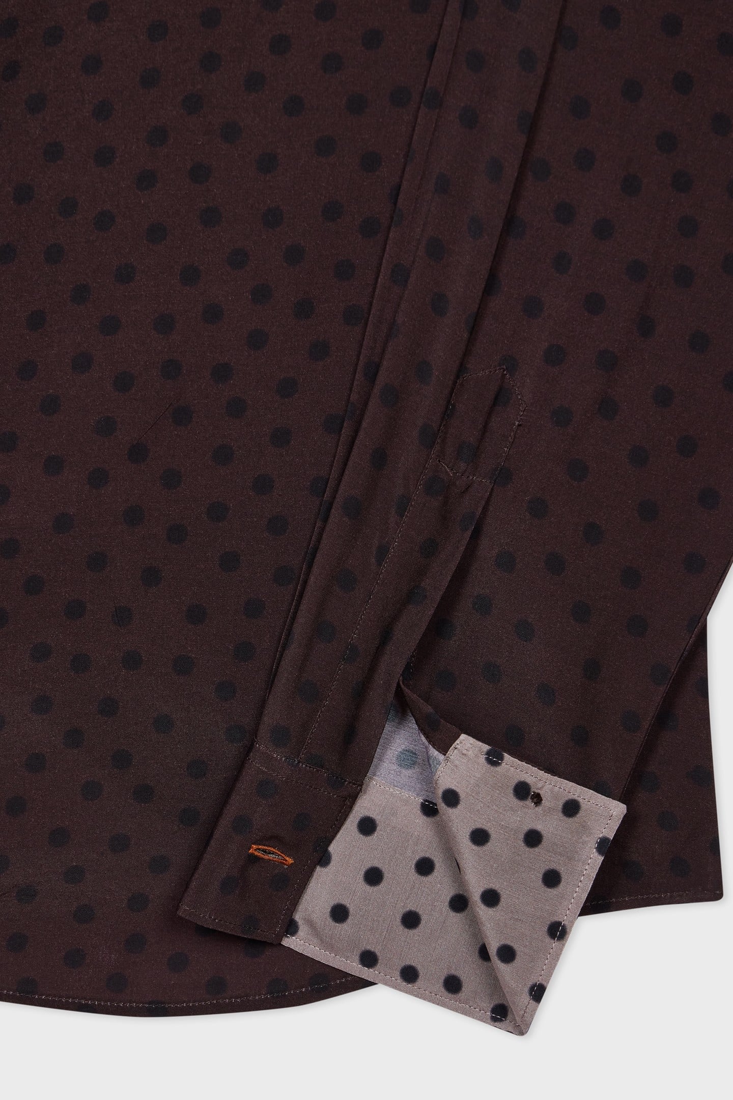 MENS S/C CASUAL FIT SHIRT BURGUNDY/ BORDE 5