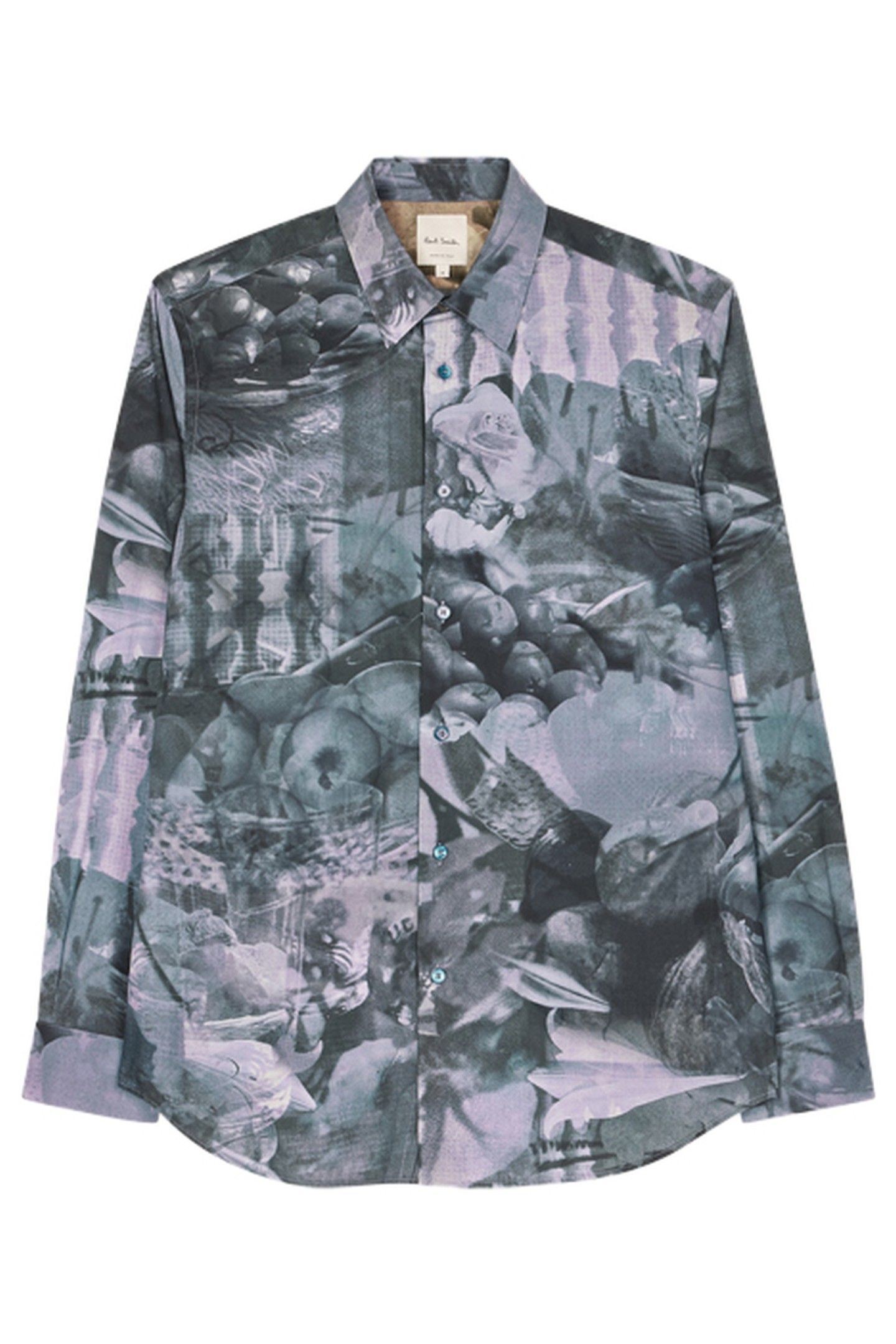 MENS S/C REGULAR FIT SHIRT BLUE 4