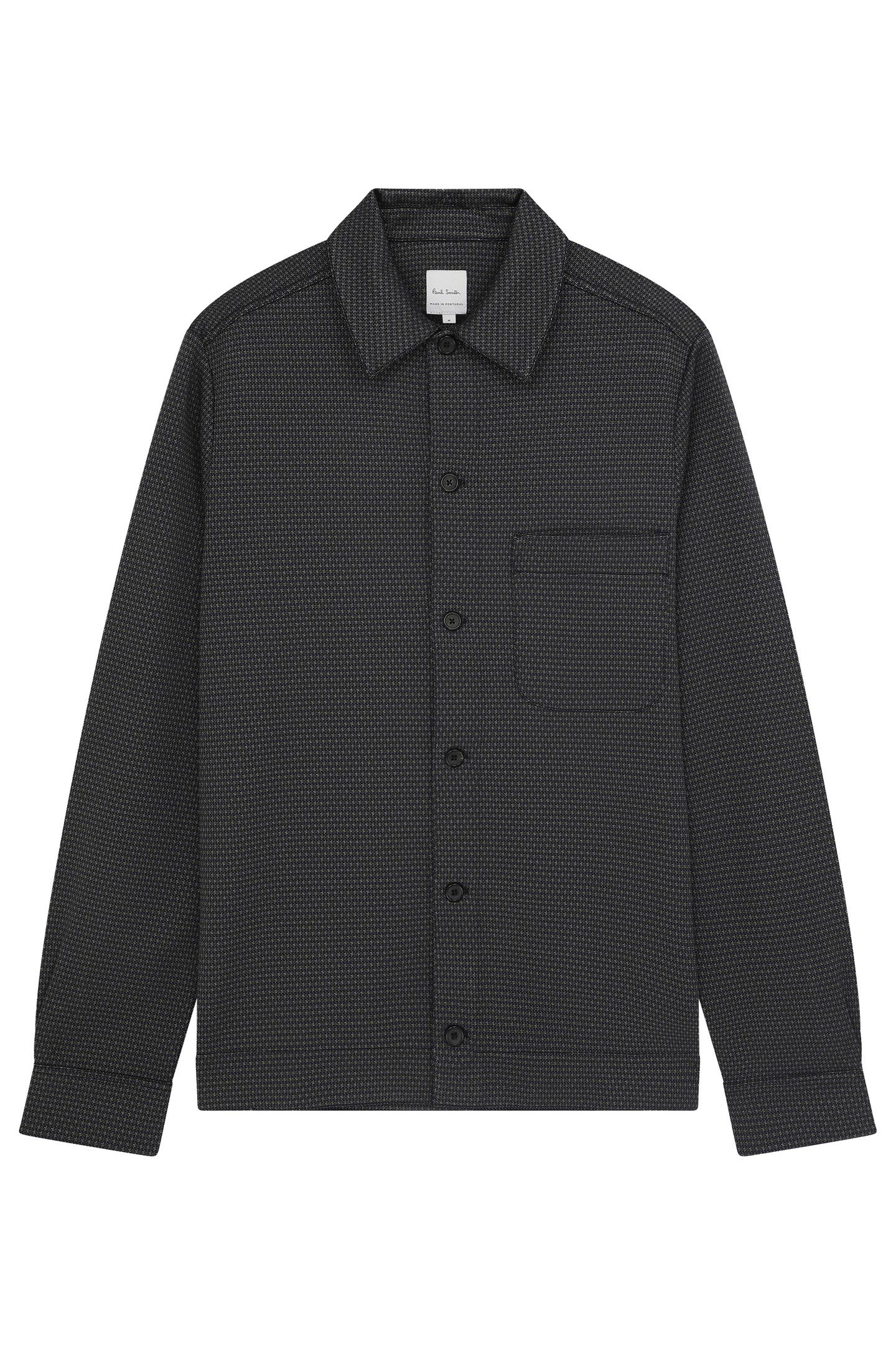 MENS S/C KNITTED SHIRT NAVY 5