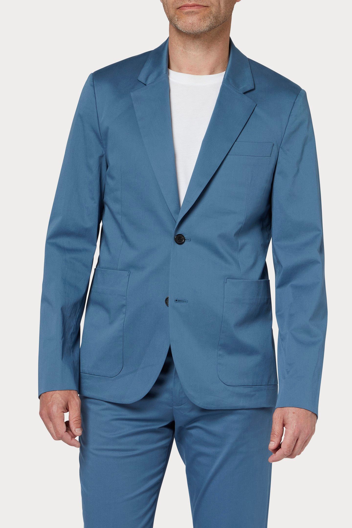 MENS BLAZER BUGGY LINED GREYISH BLUE 4