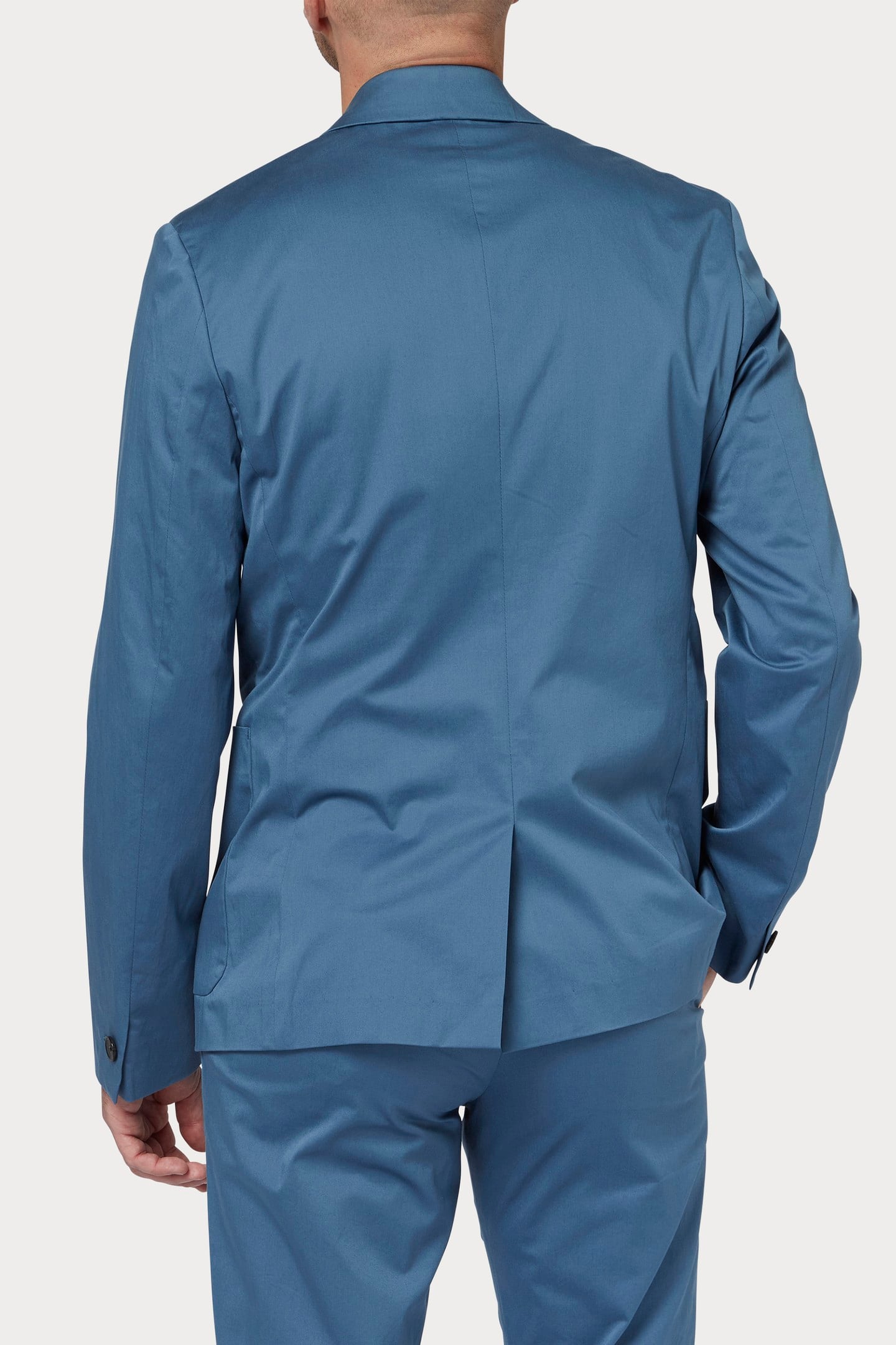 MENS BLAZER BUGGY LINED GREYISH BLUE 5