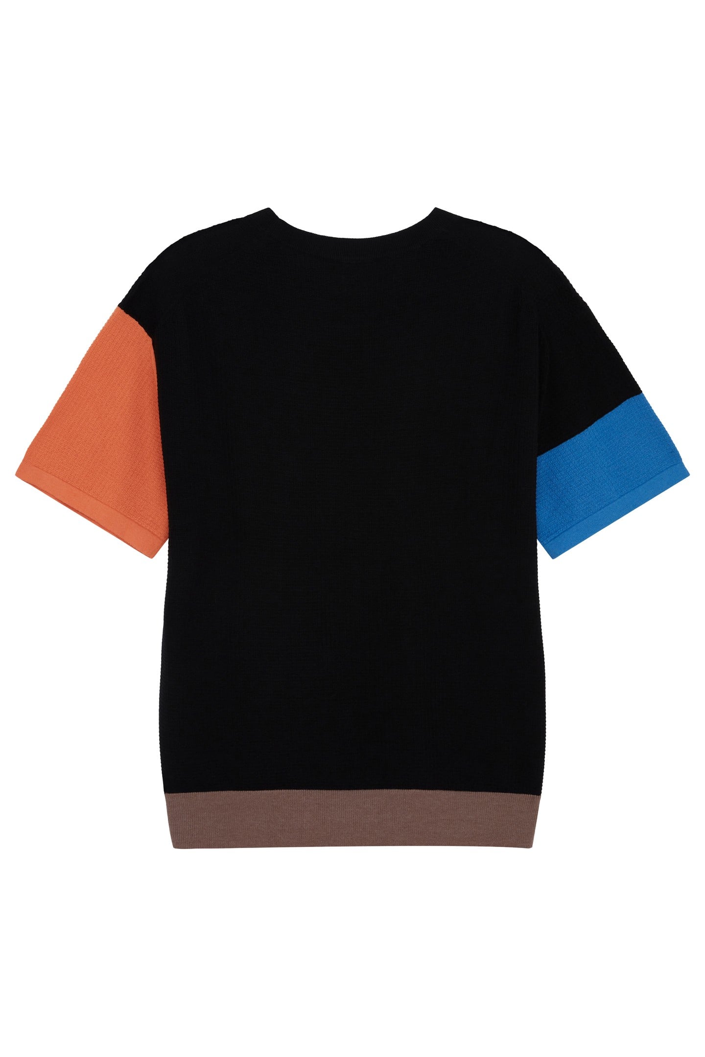 MENS SWEATER SS T SHIRT BLACK 7