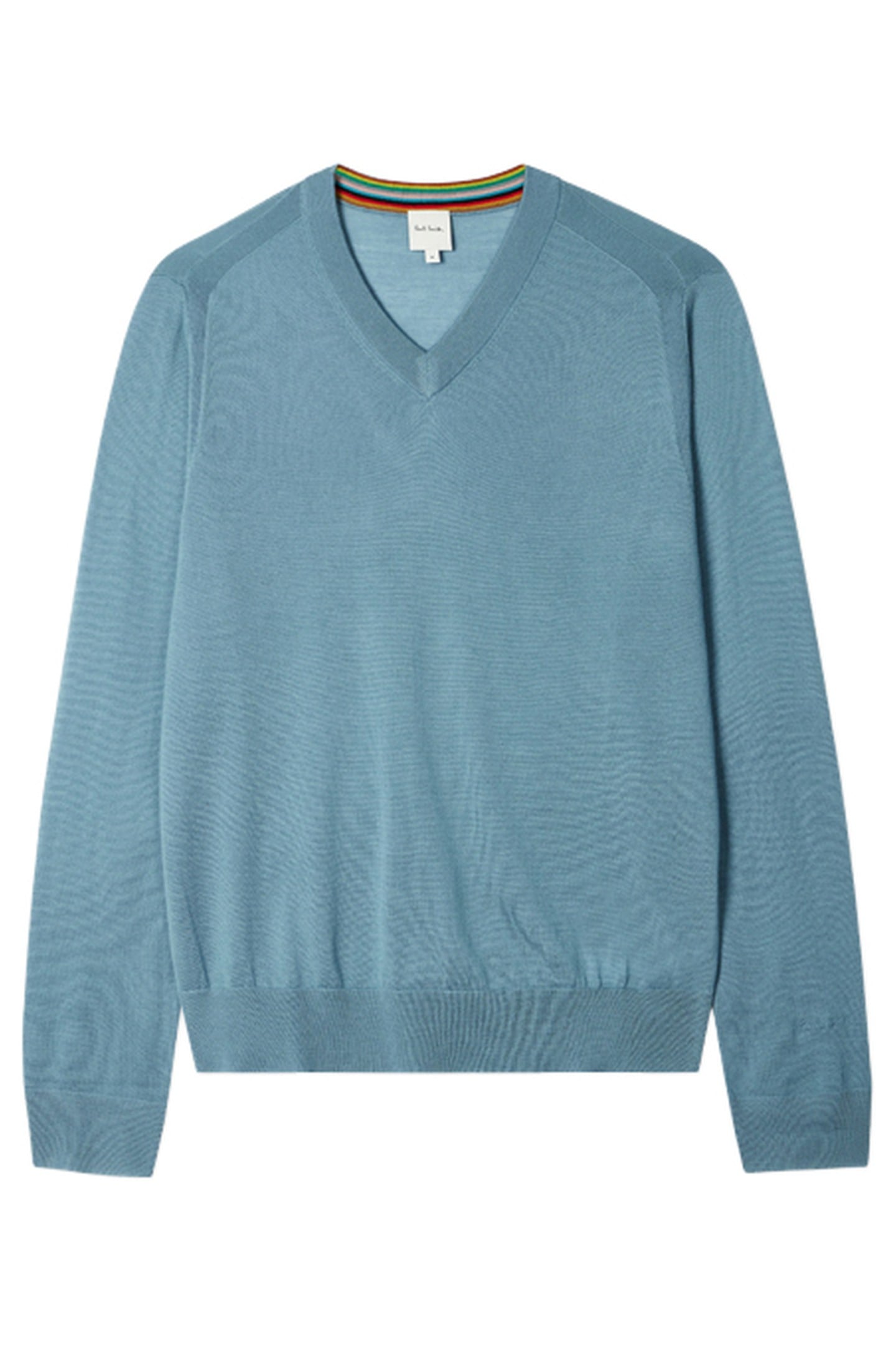 MENS SWEATER V NECK TURQUOISE 4