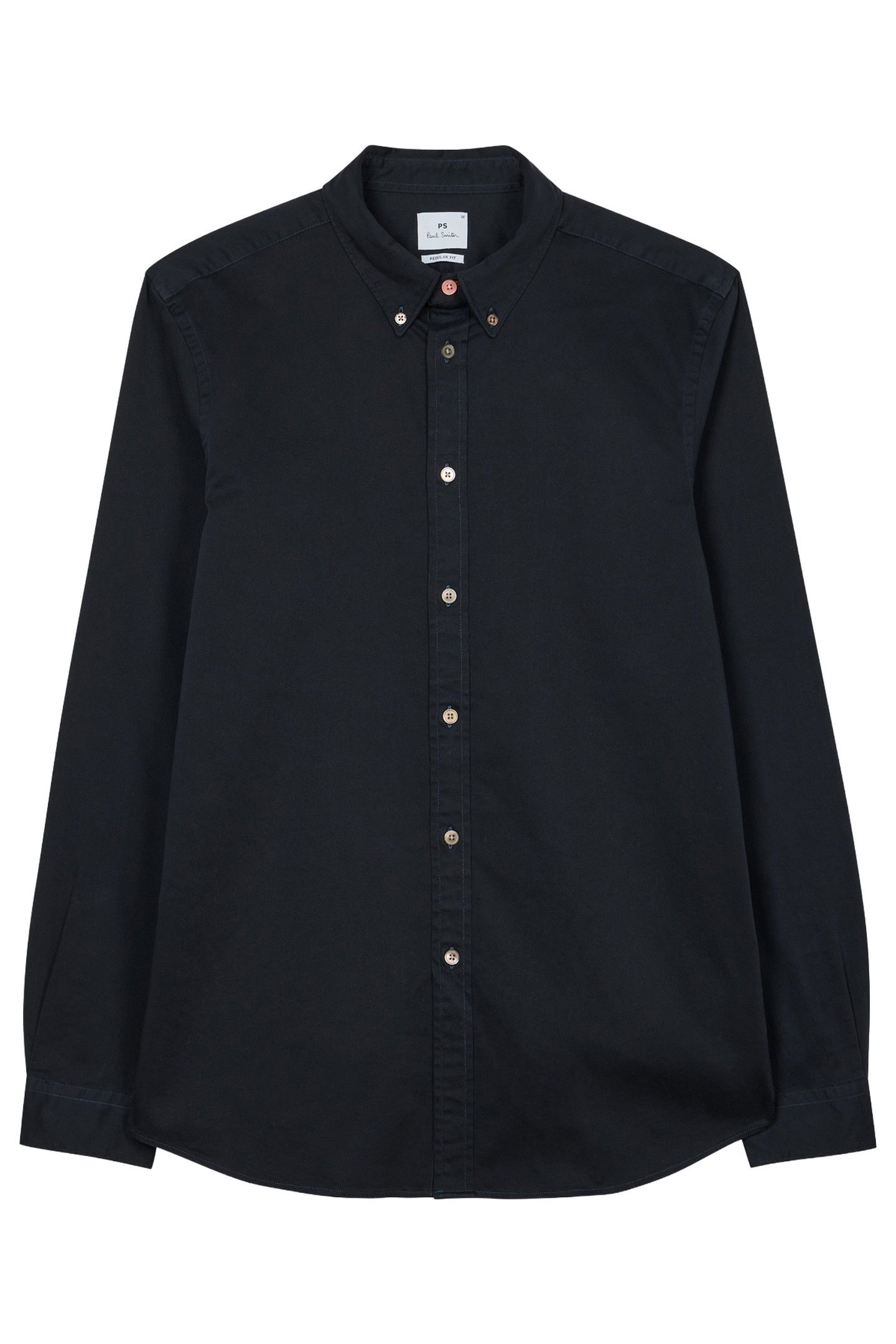 MENS LS REG FIT SHIRT VERY DARK NAVY 1