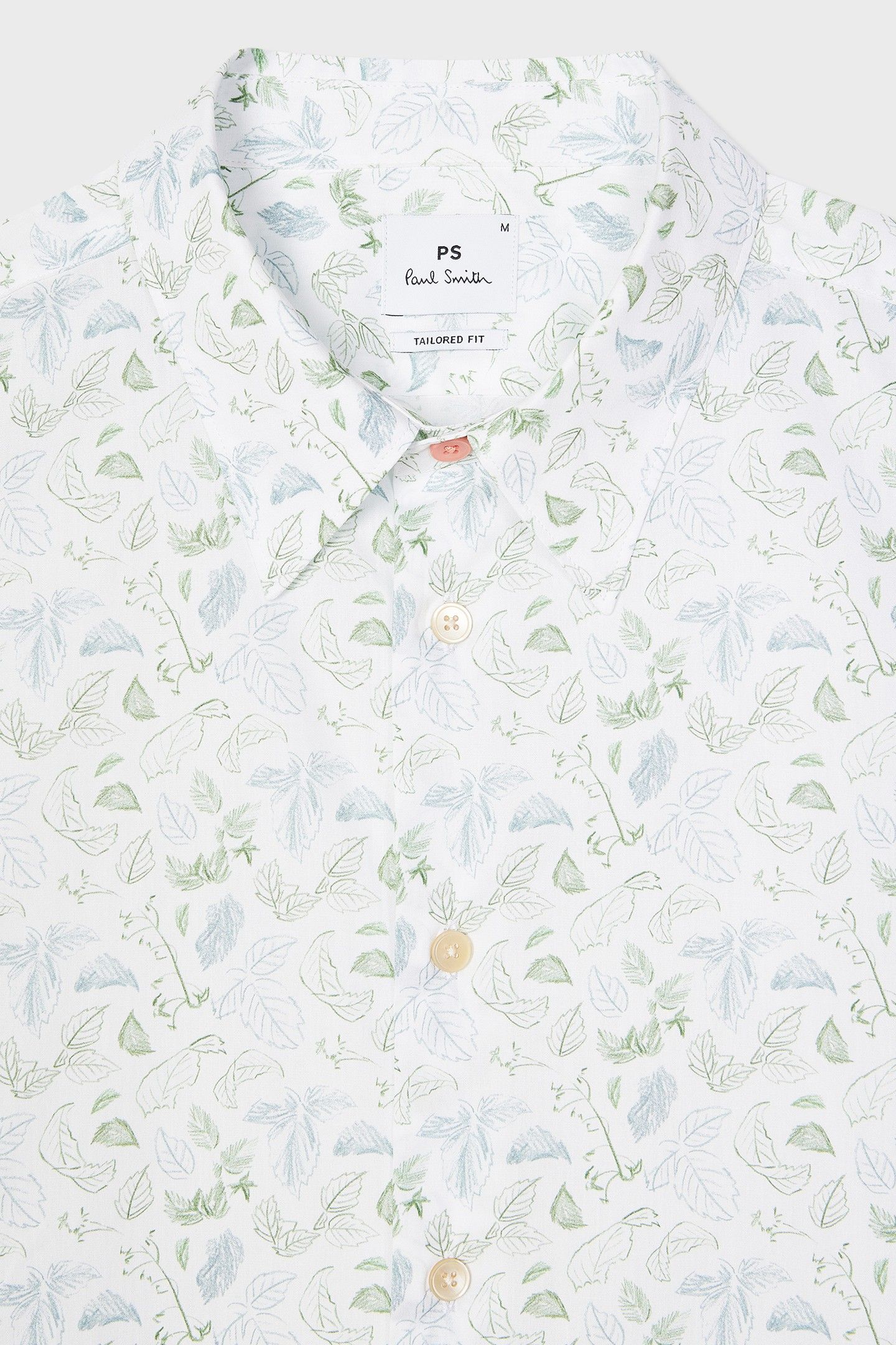 MENS LS TAILORED FIT SHIRT WHITE 2