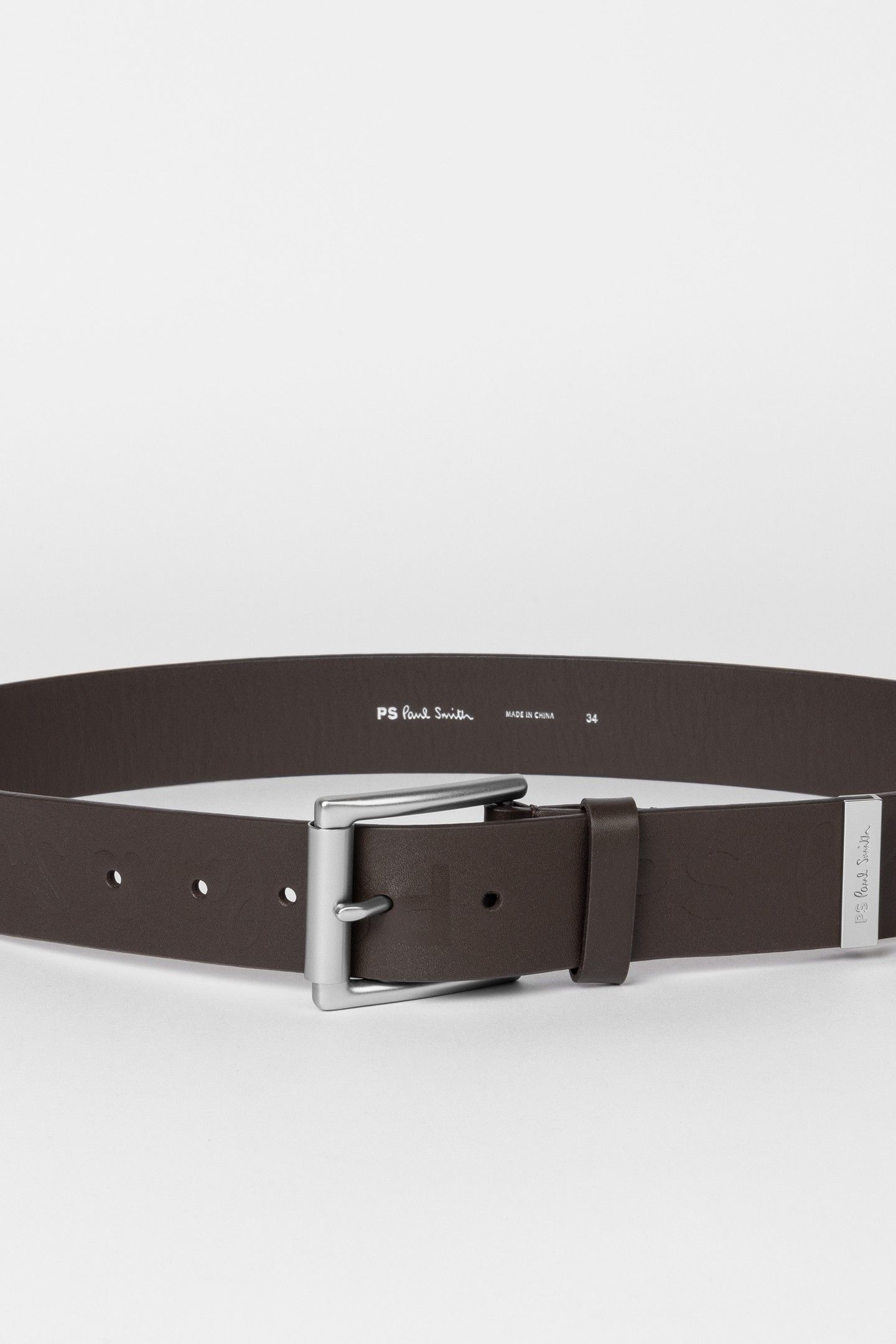 MEN BELT CLIP CHOCOLATE 2