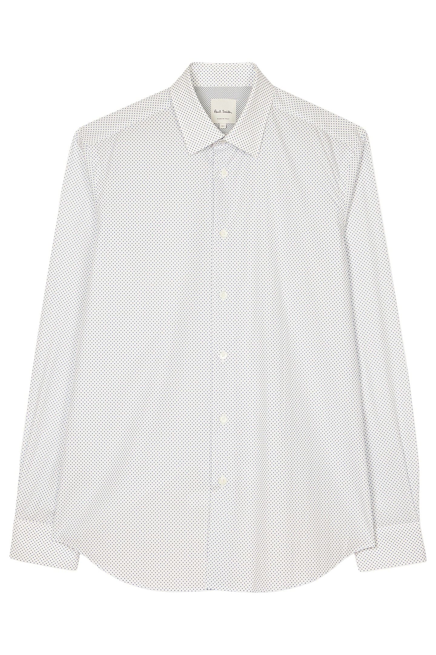 MENS S/C TAILORED FIT SHIRT WHITE 1