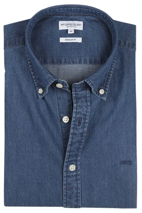 CHAMBRAY SHIRT MEDIUM BLUE 3