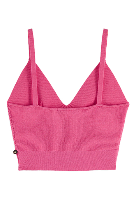KNITTED BRA TOP PINK PUNCH 2