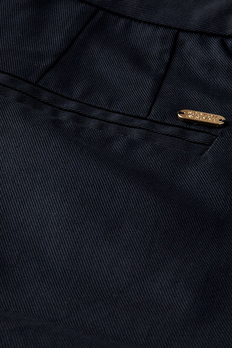 ABOTT - MID RISE TAPERED CHINO IN ORGANIC COTTON NIGHT 3