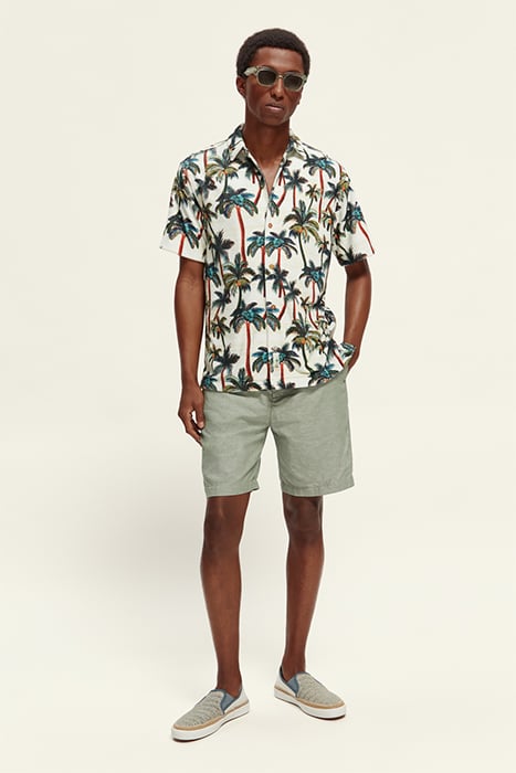 ALLOVER PRINTED TERRY SHIRT PALMTREES 5