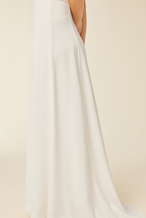 BRIDAL SATIN SKIRT SNOW WHITE 5