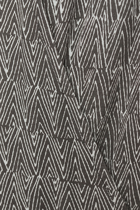 JUMPSUIT FINE GRAPHIC PRINT BLACK AND WHITE 6