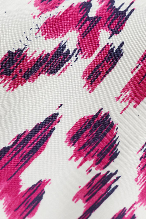 PRINTED DRAPEY BLAZER BRUSHED IKAT CHERRY PIE 7