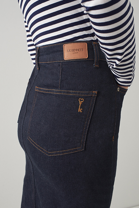 BETH DENIM SKIRT INDIGO 5