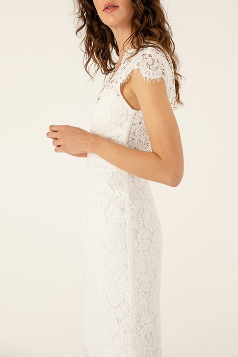 BRIDAL LACE COCKTAIL SNOW WHITE 5