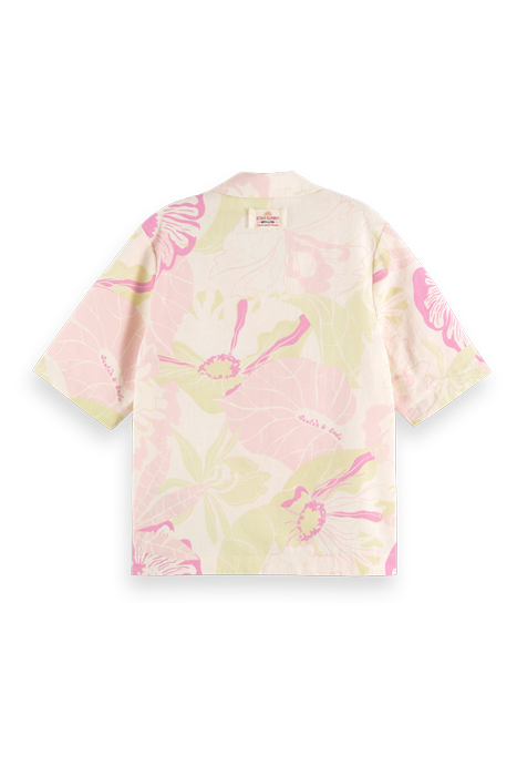 CAMP SHIRT WITH PRINT VONDELFIELD BLOSSOM 2