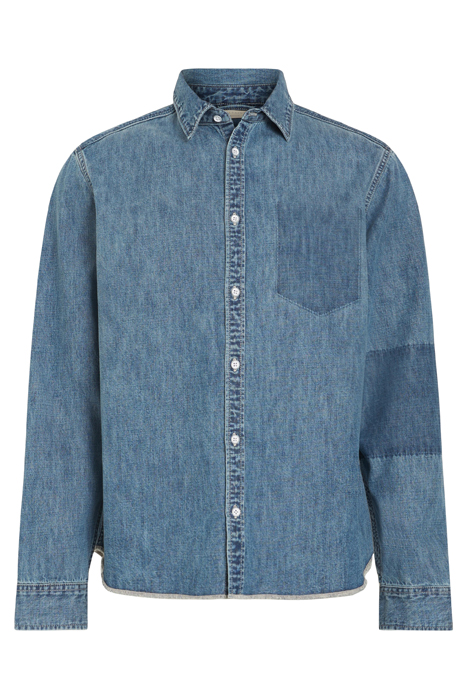 SOLAR SHIRT WASHED INDIGO 4