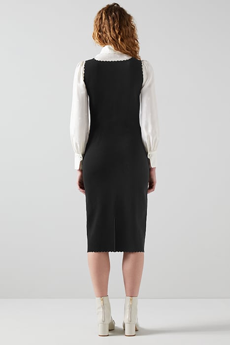 HILARY MIDI DRESS BLACK 2