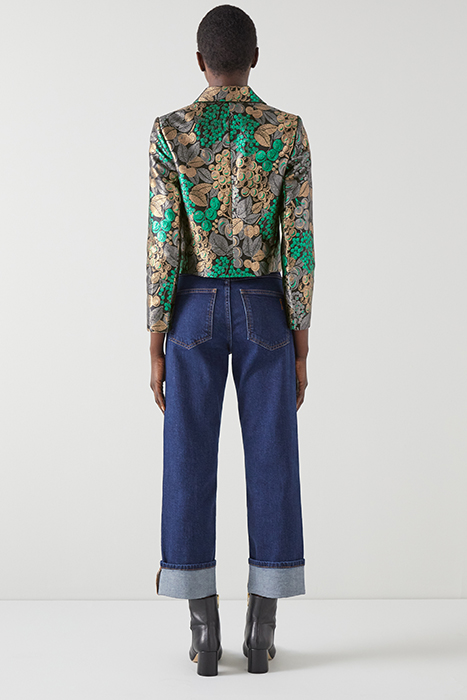 CHARLOTTE CROPPED JACKET MULTICOLOR 3