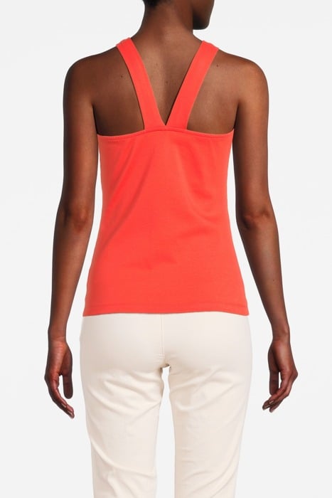 QUINTY: SINGLET INTERLOCK MANDARIN 2