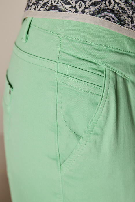 TAPERED PANT FINE TWILL SOFT EMERALD 5