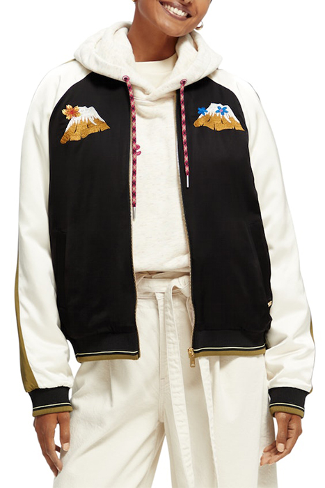 SOUVENIR JACKET IN VISCOSE (ECOVERO™) BLACK 4