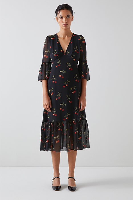 MALLORY MIDI DRESS MULTICOLOR 1