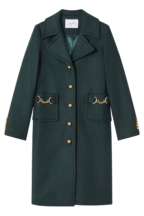 SPENCER SINGLE BREASTED COAT FOREST 3