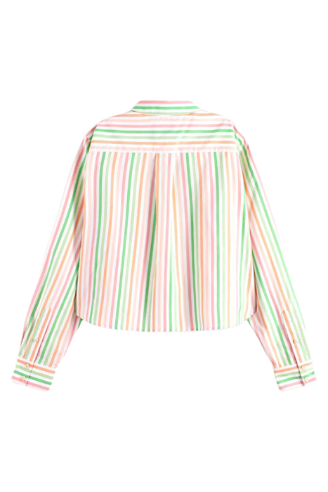 MULTI STRIPED BOXY FIT SHIRT MULTI STRIPE 2