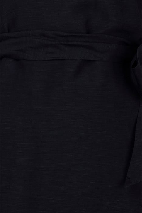 MAXI DRESS WITH V-NECK BLACK 3