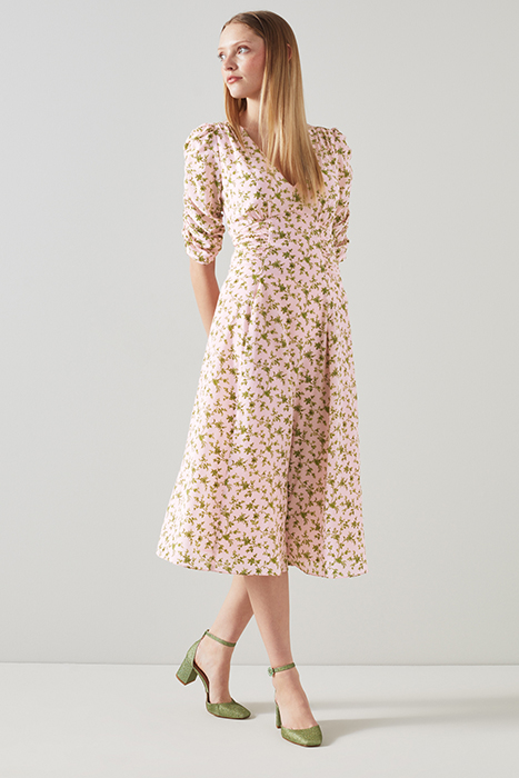 ROSAMUND MIDI DRESS MULTICOLOR 2