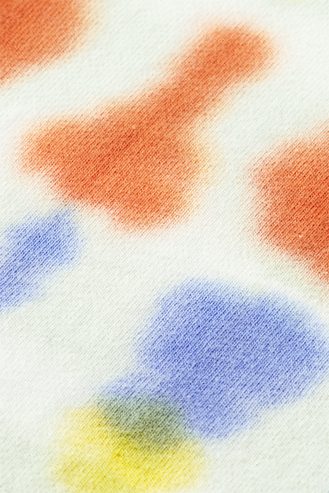 RELAXED TIE-DYE SWEATSHORTS MINT TIE DYE 9