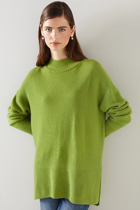 MILLY KNITTED SWEATER LIME 4