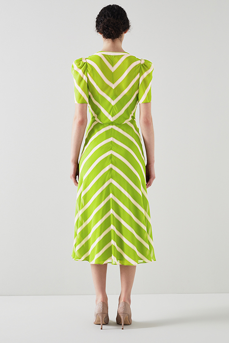 HOLZER MIDI DRESS LIME 3