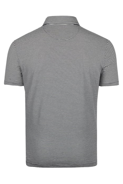 STRIPE JERSEY POLO NAVY 2