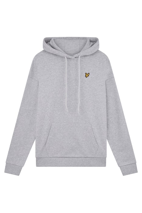 OVERSIZED HOODIE LIGHT GREY MARL 4
