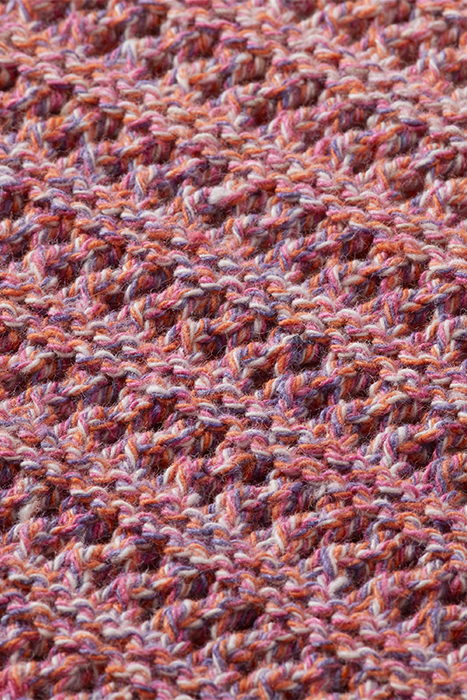 DEGRADE MULTI-COLOR PULLOVER PINK PUNCH MELANGE 7