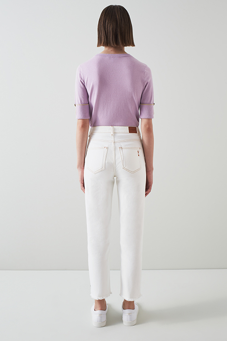 VERITY STRAIGHT JEANS WHITE 2