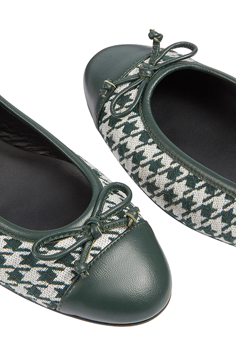 KARA BALLERINA SHOES GREEN 4