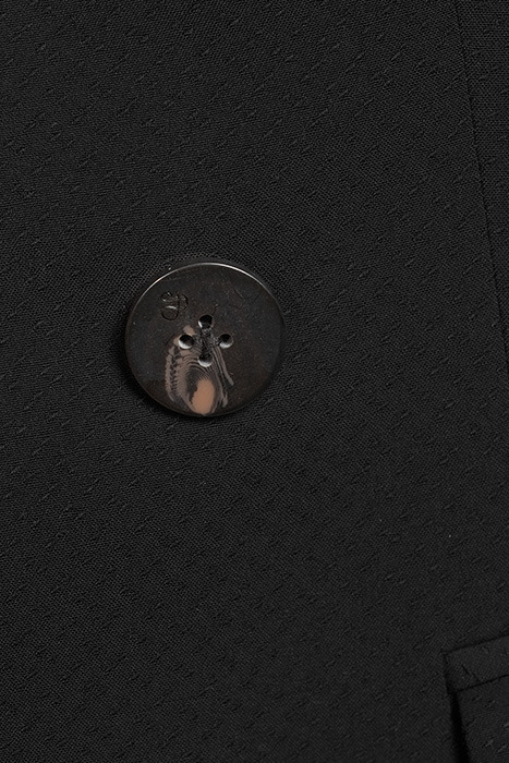 DOUBLE BREASTED TAILORED BLAZER BLACK 6