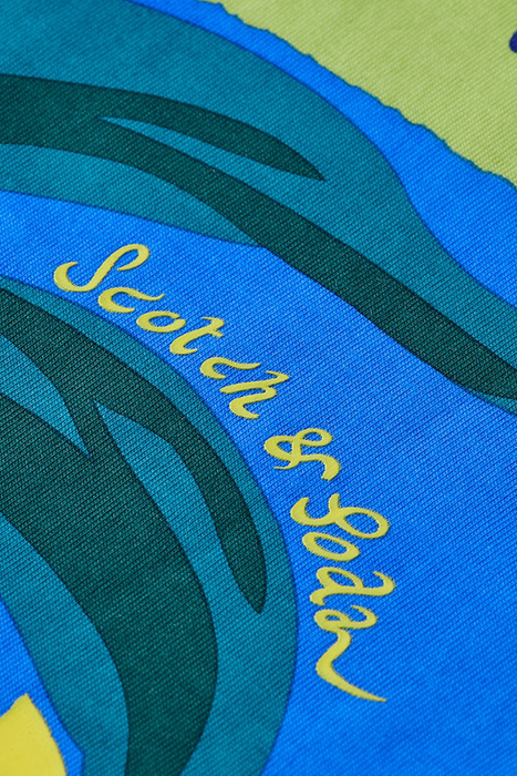 FLOWER ARTWORK RELAXED-FIT T-SHIRT WHITE 6