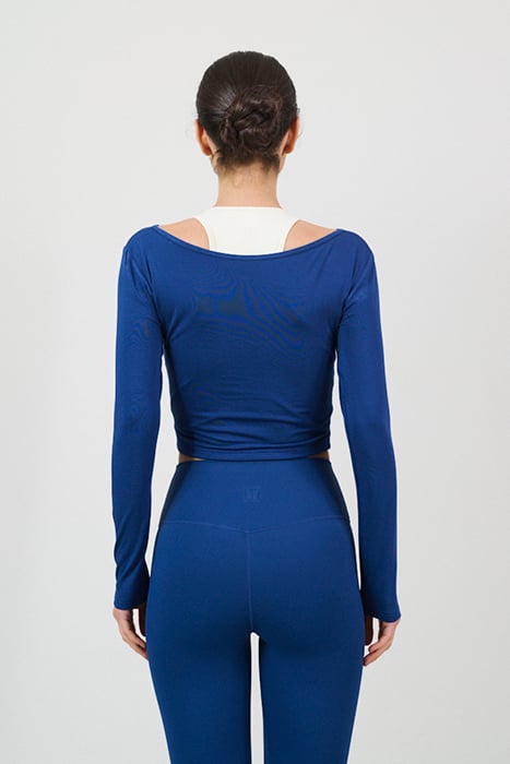 RIVER LIFT CROSS OVER LONGSLEEVE WITH TANK ESTATE BLUE 2