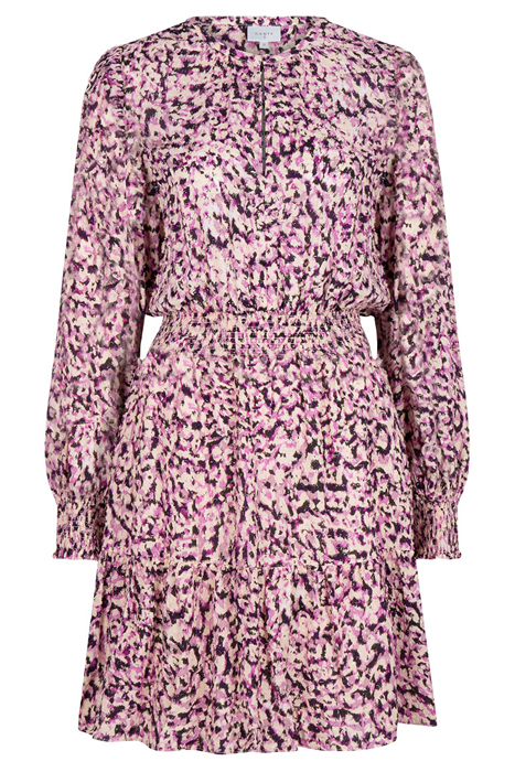 D6TOVELO RUFFLE MINI DRESS MULTICOLOUR 3