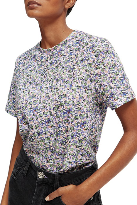 ROSARIA PRINT REGULAR FIT T-SHIRT IN ORGANIC COTTON ROSARIA  5