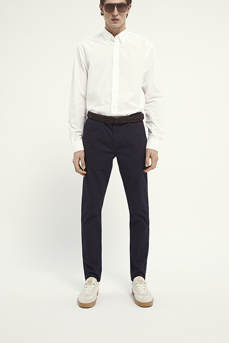 ESSENTIALS - MOTT CLASSIC SLIM FIT CHINO NIGHT 4