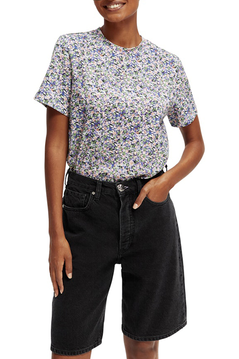 ROSARIA PRINT REGULAR FIT T-SHIRT IN ORGANIC COTTON ROSARIA  2